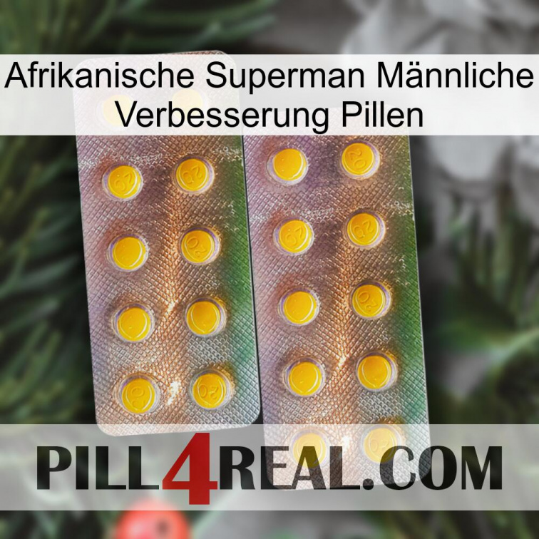 Afrikanische Superman Männliche Verbesserung Pillen new10